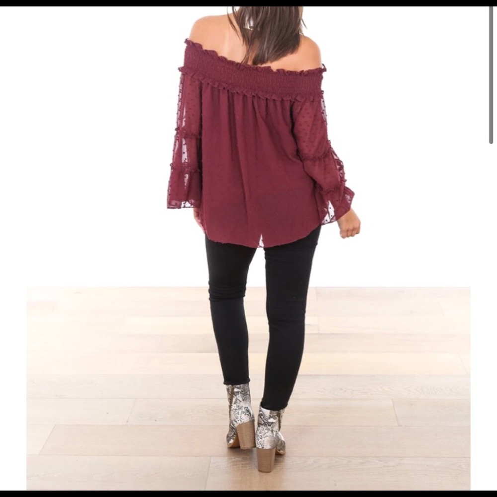 Dotted Swiss Top